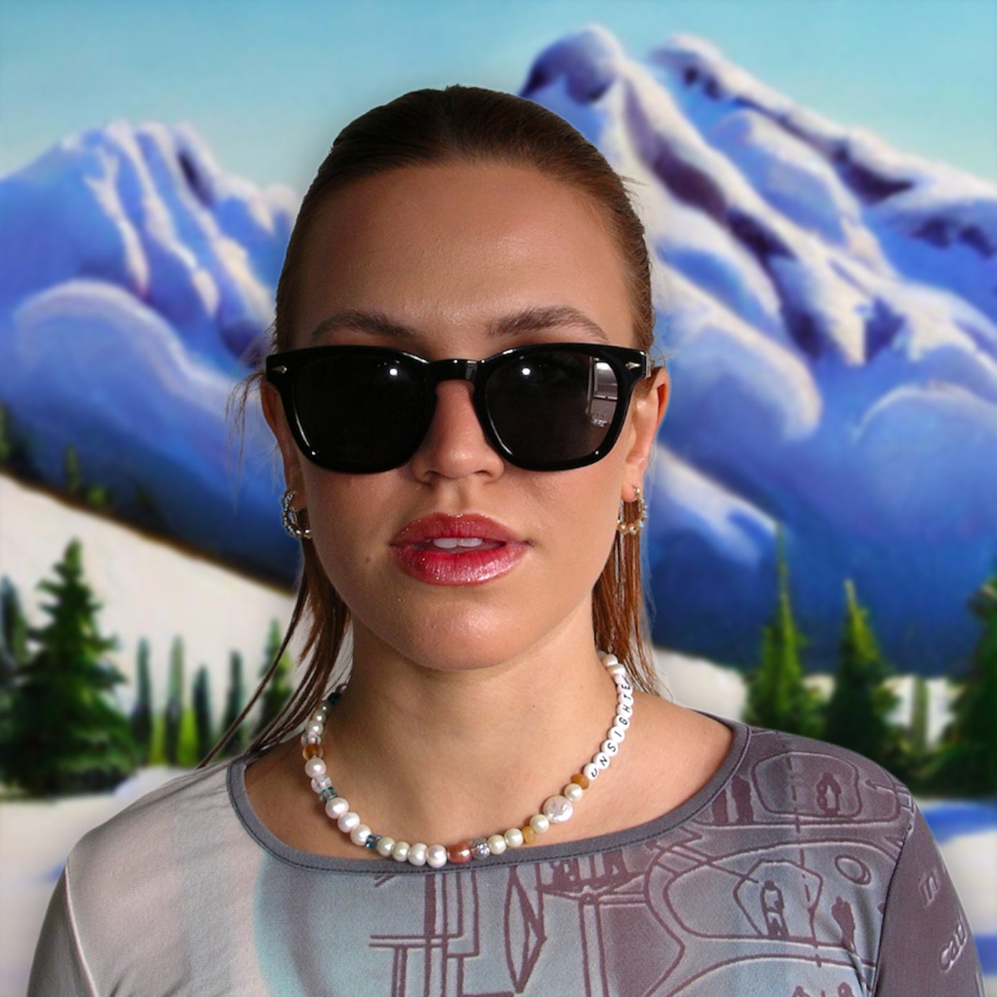 Black Antares Acetate Sunglasses
